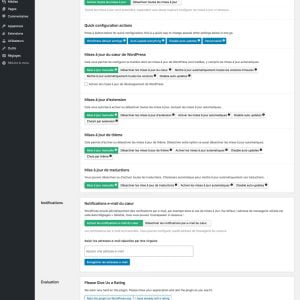 mises à jour automatiques wordpress